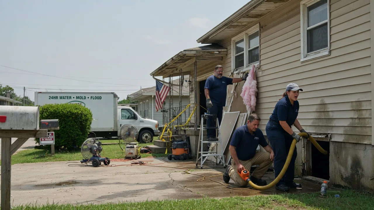 Water Damage Repair in Santa Elena, TX near me